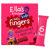 Ella's Kitchen oaty bar beetroot blackcurrant 6 bars, imported from the UK