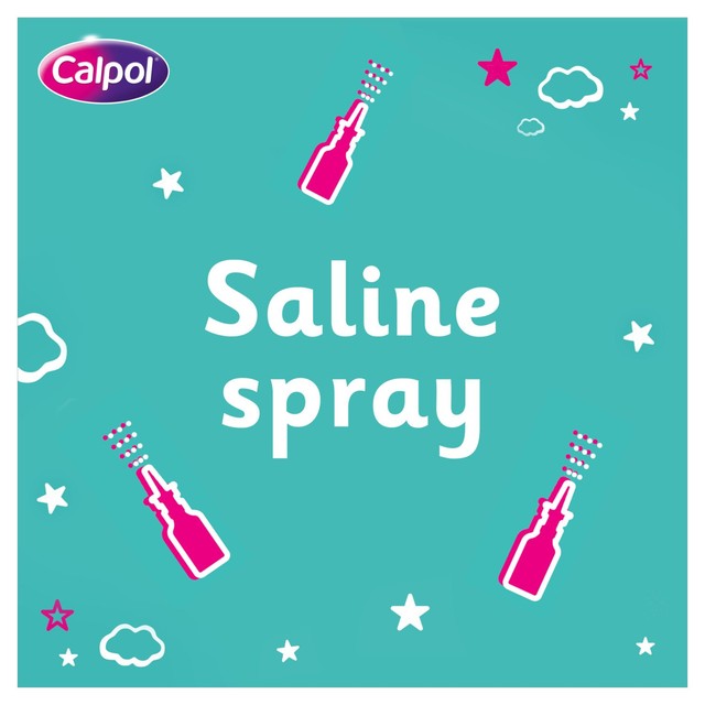 Calpol saline nasal spray for babies from birth 15ml - British product