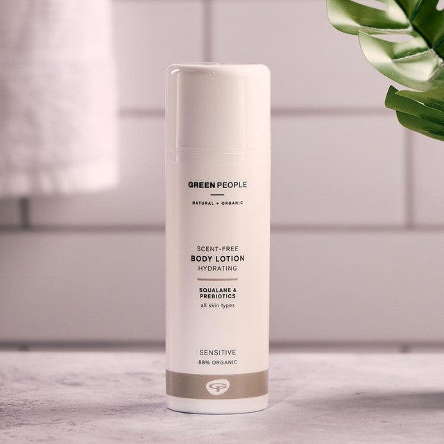 Green People scent free body lotion 150ml, UK version