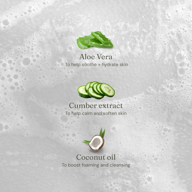 Miniml Hand Soap Refill Cucumber & Aloe Vera 1L, imported from the UK