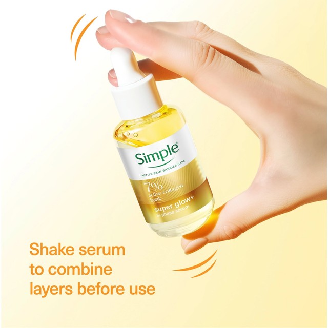 Simple Glow Bi-Phase Serum, UK version