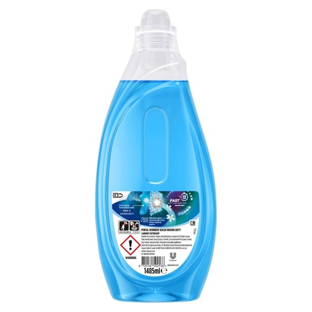 Persil Wonder Wash Odour Defy detergent 55 washes, imported from the UK