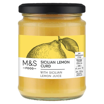 M&S M&S Sicilian Lemon Curd Spread 325g- Buy online at McGrocer