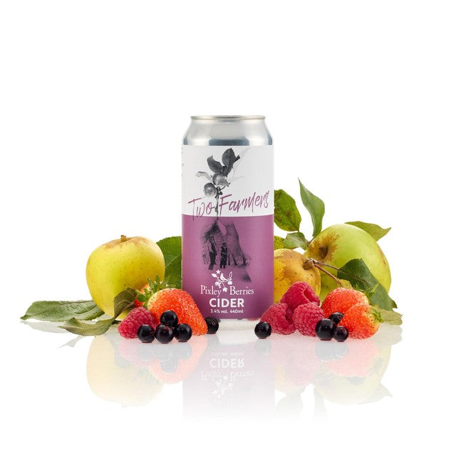 Two Farmers berry cider 440ml (British brand)