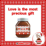 Nutella hazelnut chocolate spread 200g, imported from the UK