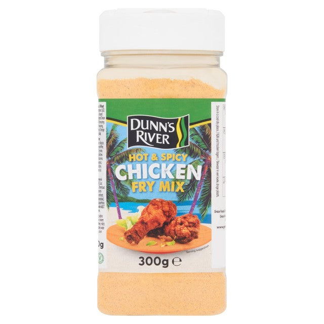 Dunns River hot & spicy chicken fry mix 300g - British product