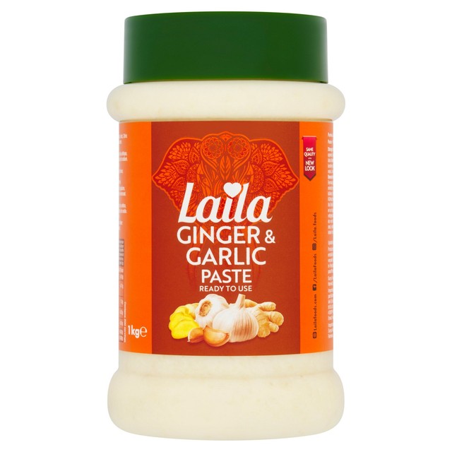 Laila Garlic Ginger Paste 1kg, UK version