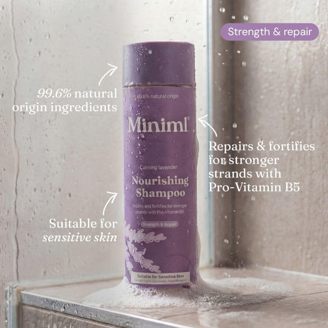 Miniml Nourishing Shampoo Calming Lavender, UK version