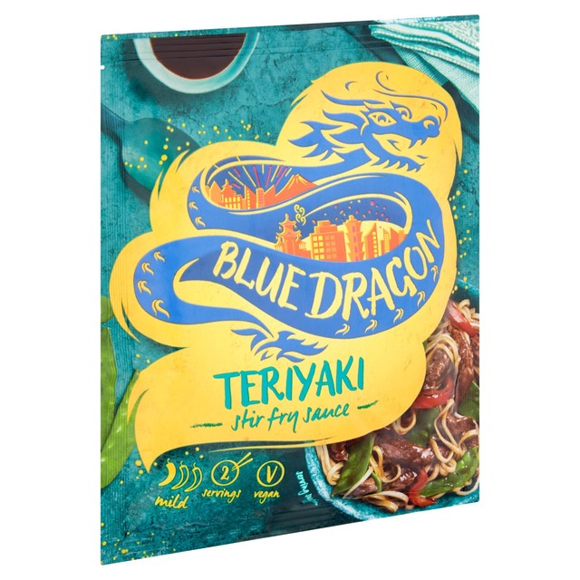 Blue Dragon teriyaki stir fry sauce 120g - British product
