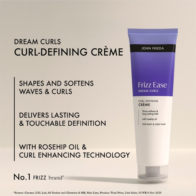 John Frieda Dream Curls curl defining creme - British product
