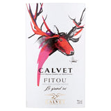Calvet Fitou red wine 75cl - British product