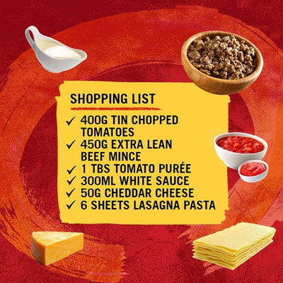 M&S Schwartz Lasagne Oppskriftmiks 36g - Kjøp online hos McGrocer