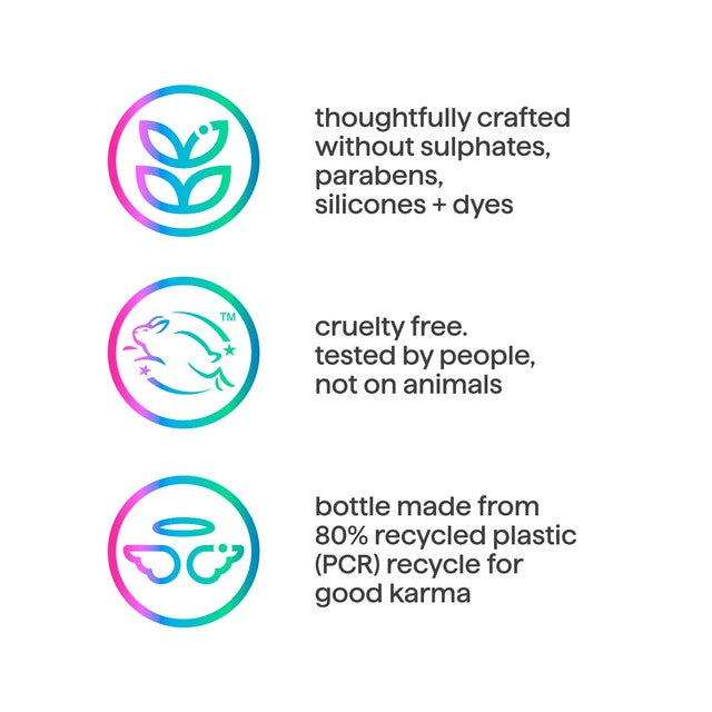 Method Simply Nourish Travel Shampoo travel bottle, UK version