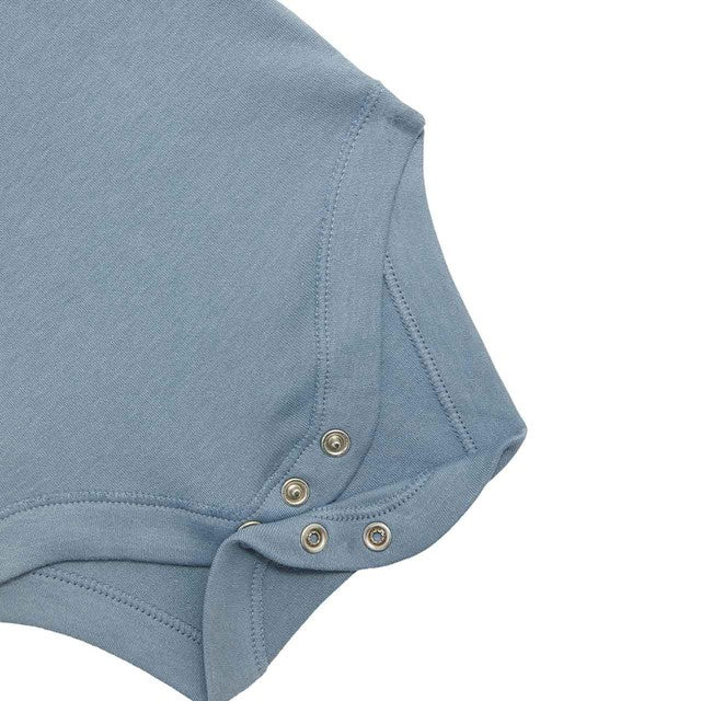 M&S pure cotton bodysuits blue mix 5 pack, imported from the UK