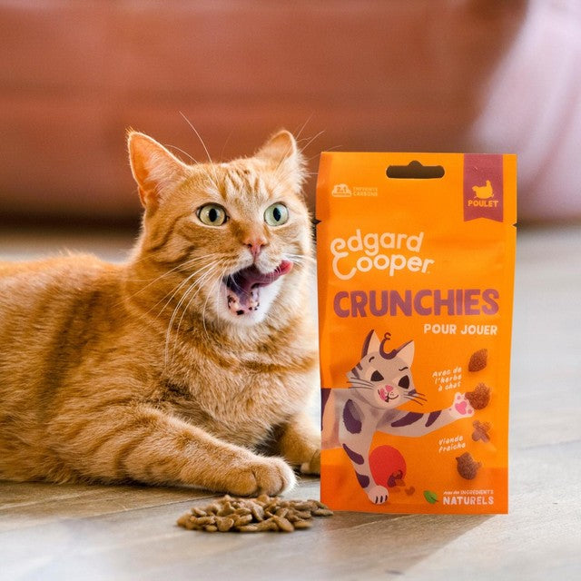 Edgard & Cooper Cat Treats with Chicken 50g - British product