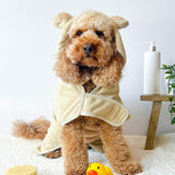 Cocopup Teddy microfibre drying robe Large British brand