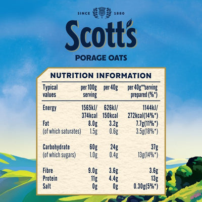 Scott's Porage Original Porridge Oats 3 kg