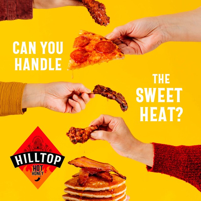 Hilltop Honey hot honey 340g, UK version