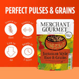 Merchant Gourmet Jamaican-Style Rice & Grains 250g, imported from the UK