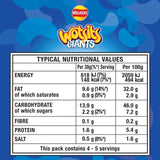 Wotsits Giants Really Cheesy crisps 130g (British brand)