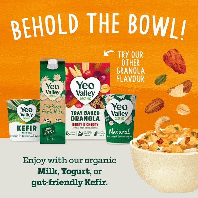 Yeo Valley organic granola with toasted nuts and seeds 360g (British brand)