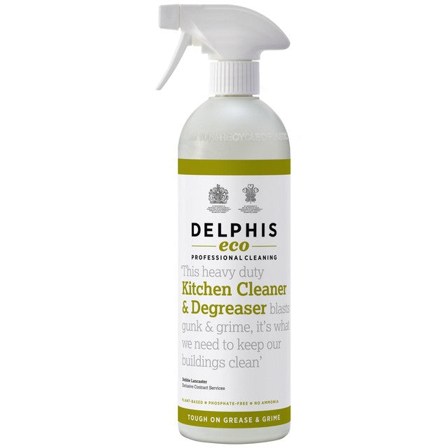 Delphis Eco heavy-duty kitchen cleaner and degreaser 700ml - British product