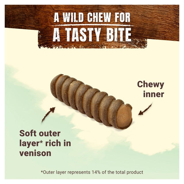 Adventuros Venison dog treats 150g - British product