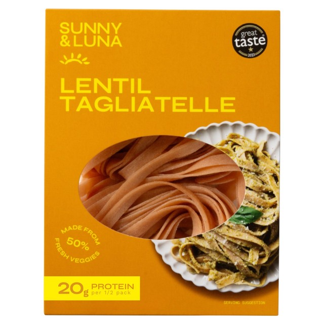 Sunny & Luna lentil tagliatelle 250g (British brand)