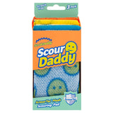 Scrub Daddy Scour Daddy colors scouring pad 3 pack (British brand)