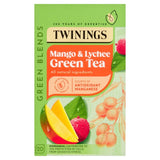 Twinings mango and lychee green tea 20 teabags (British brand)