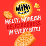 Jacob's Mini Cheddars Red Leicester multipack cheese snack biscuits, UK version