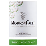 Mouton Cadet Sauvignon Blanc Bordeaux white wine 75cl, imported from the UK