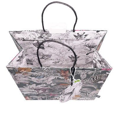 M&S Deva Designs Tropical Animals Large Gift Bag- Buy online at McGrocer