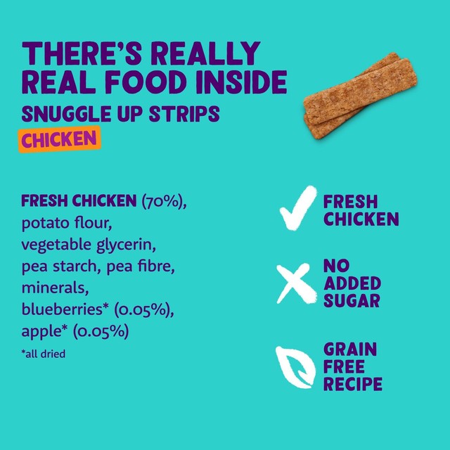 Edgard & Cooper dog treats chicken 75g - British product