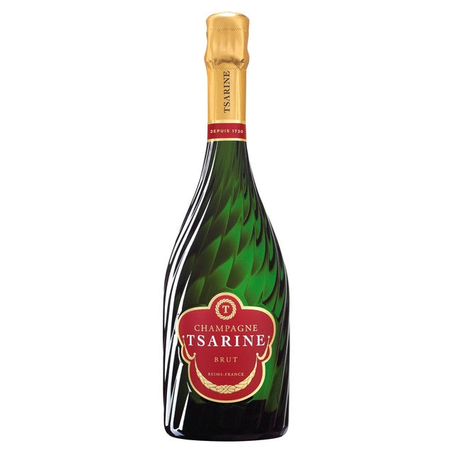 Tsarine Brut Champagne Distinctive Bottle 75cl (British brand)