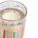 M&S Happy Birthday Light Up Candle Multi, imported from the UK