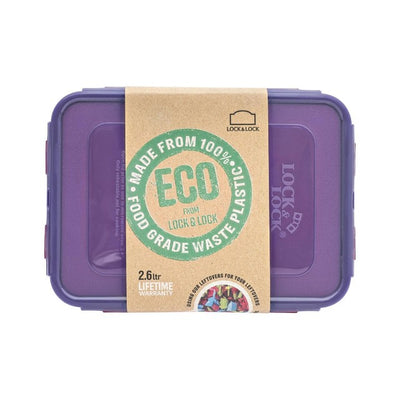 M&S LocknLock Eco Rectangular Food Storage Container 2.6L- Buy online at McGrocer