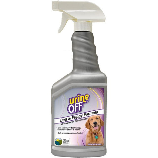 Urine Off Dog & Puppy stain remover spray 500ml (British brand)