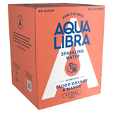 Aqua Libra Blood Orange & Mango Sparkling Water 4 x 330ml - British product