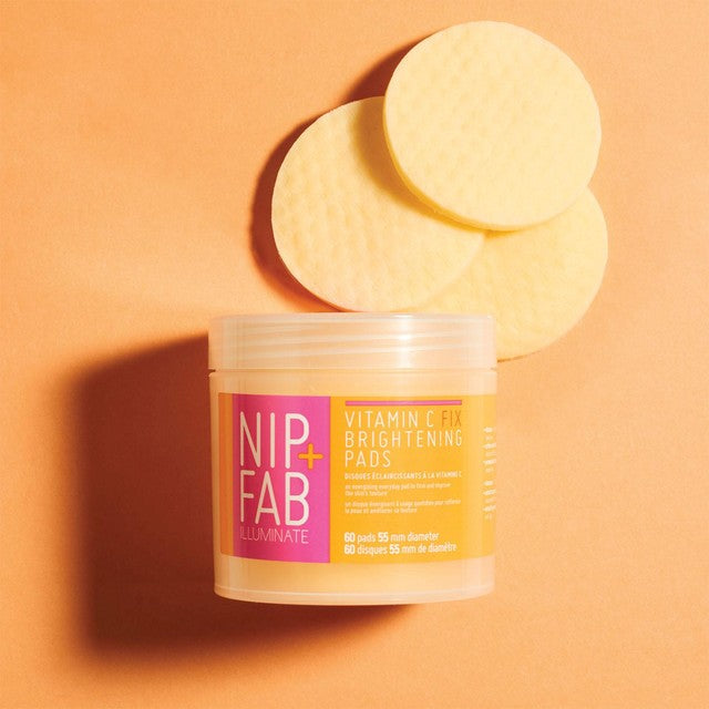 Nip & Fab Vitamin C Fix Brightening Pads 80ml (British brand)