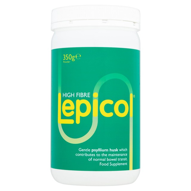Lepicol high fibre psyllium husk supplement powder 350g, UK version