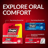 Orajel dental gel for toothache relief, imported from the UK