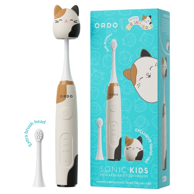Ordo sonic kids toothbrush Squishmallows Cam, imported from the UK