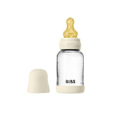 BIBS glass baby bottle slow flow 120ml, imported from the UK