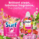 Surf washing capsules Tropical Lily, imported from the UK