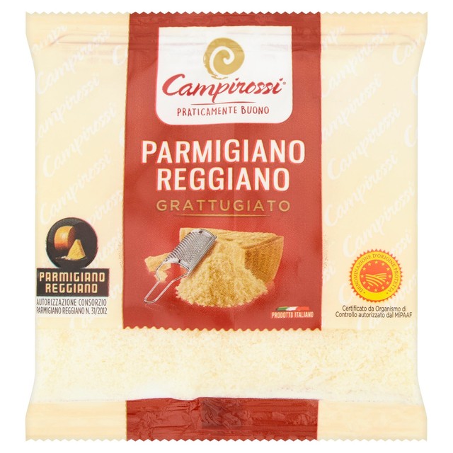 Campirossi Parmigiano Reggiano grated cheese 20g - British product