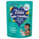 Tilda Kids Mild Green Thai Curry Rice Meal 220g (British brand)