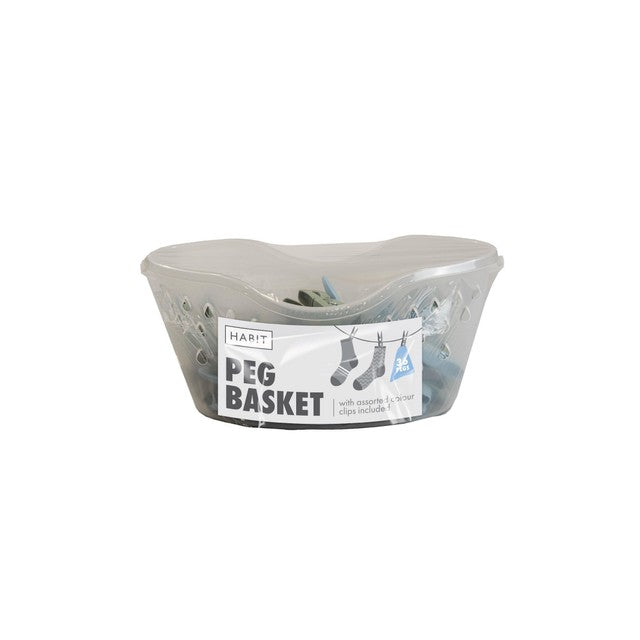 Gem Imports peg basket set 36 assorted colours, imported from the UK