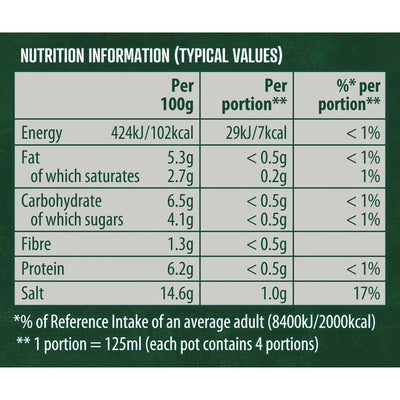 Pot de bouillon de légumes Knorr 4 x 28g