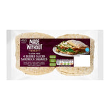M&S Made Without seeded sandwich squares 4 pack (British brand)